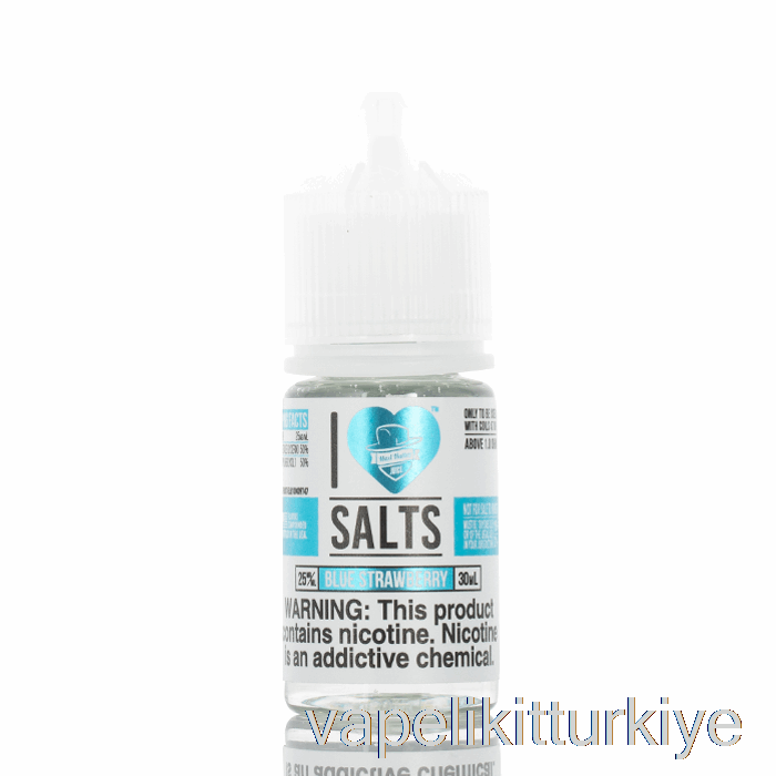 Vape Likit Mavi çilek - Tuzları Severim - 30ml 50mg
